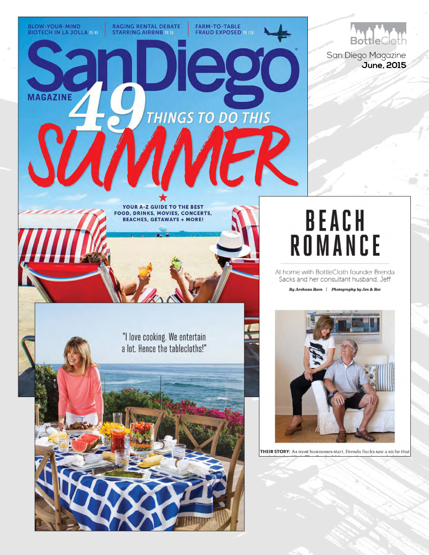 BottleCloth Press - San Diego Magazine